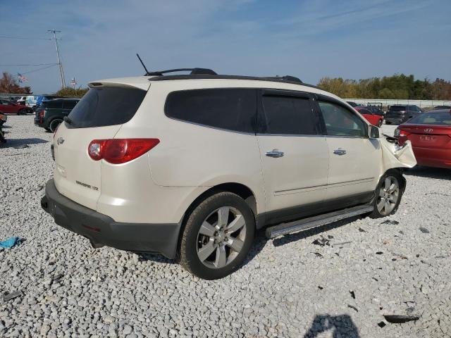 1GNKVLED9BJ379219 - 2011 CHEVROLET TRAVERSE LTZ WHITE photo 3