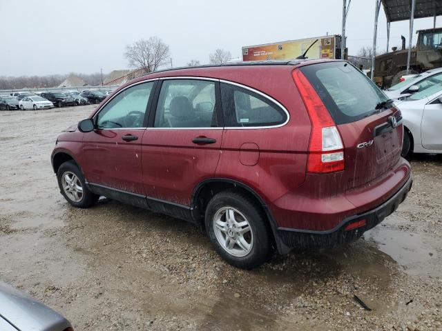 5J6RE48348L039502 - 2008 HONDA CR-V LX BURGUNDY photo 2