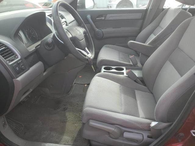 5J6RE48348L039502 - 2008 HONDA CR-V LX BURGUNDY photo 7