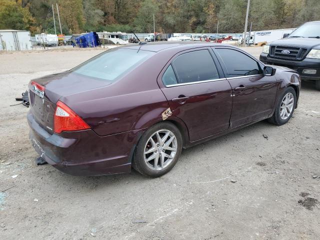 3FAHP0JG0CR253551 - 2012 FORD FUSION SEL MAROON photo 3