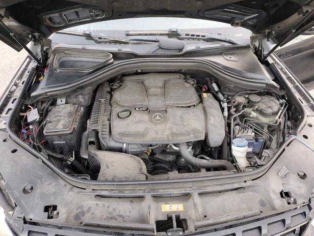 4JGDA5HB4EA315429 - 2014 MERCEDES-BENZ ML 350 4MATIC BLACK photo 12