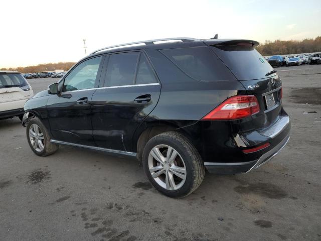 4JGDA5HB4EA315429 - 2014 MERCEDES-BENZ ML 350 4MATIC BLACK photo 2