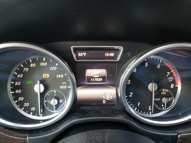 4JGDA5HB4EA315429 - 2014 MERCEDES-BENZ ML 350 4MATIC BLACK photo 9