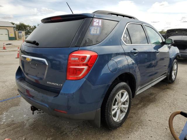 2GNALCEK1G6185465 - 2016 CHEVROLET EQUINOX LT BLUE photo 3