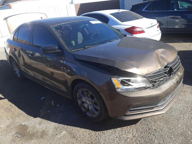 3VWD17AJXFM275313 - 2015 VOLKSWAGEN JETTA SE BROWN photo 4