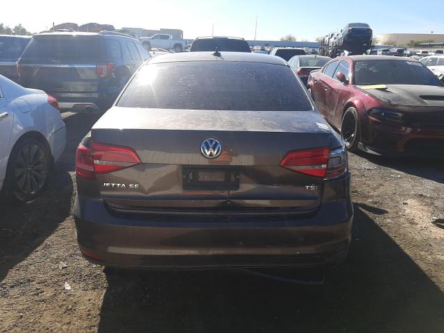 3VWD17AJXFM275313 - 2015 VOLKSWAGEN JETTA SE BROWN photo 6