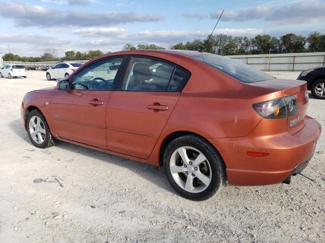 JM1BK323041162948 - 2004 MAZDA 3 S ORANGE photo 2