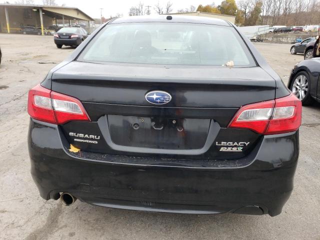 4S3BNAN69F3059617 - 2015 SUBARU LEGACY 2.5I LIMITED BLACK photo 6