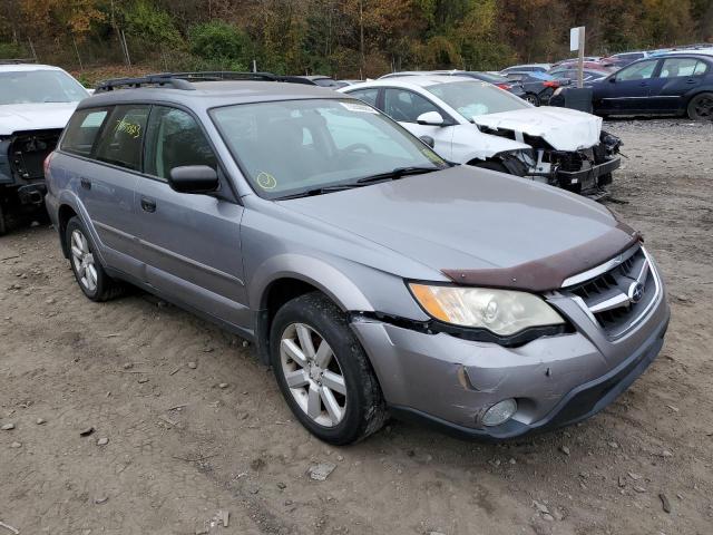 4S4BP61C697322786 - 2009 SUBARU OUTBACK 2.5I GRAY photo 4