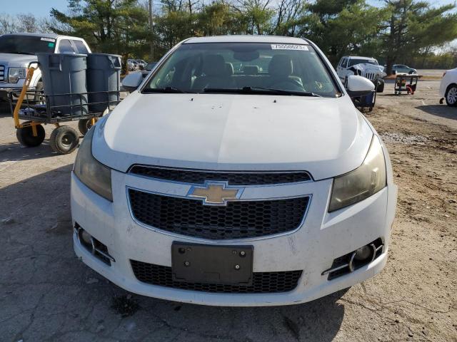 1G1PH5S91B7229337 - 2011 CHEVROLET CRUZE LTZ WHITE photo 5