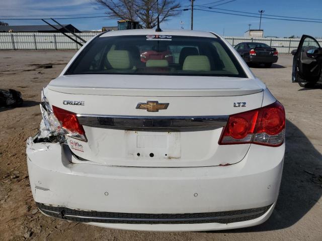 1G1PH5S91B7229337 - 2011 CHEVROLET CRUZE LTZ WHITE photo 6