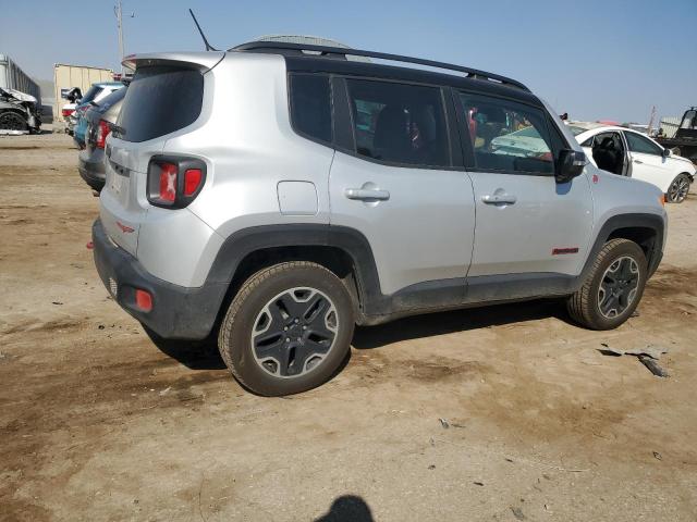 ZACCJBCT8GPD17895 - 2016 JEEP RENEGADE TRAILHAWK SILVER photo 3