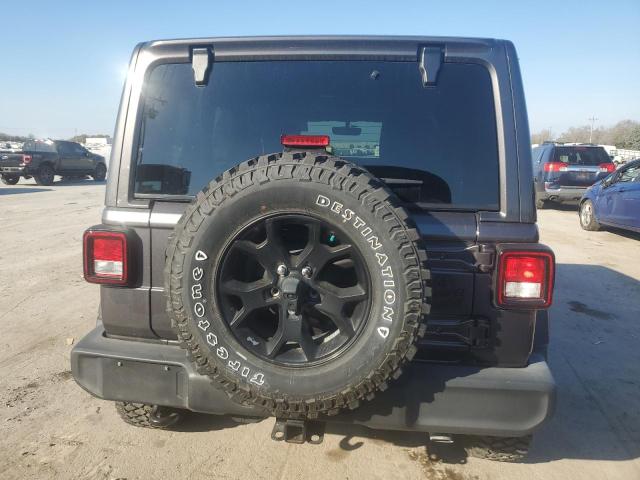 1C4HJXDG3MW594313 - 2021 JEEP WRANGLER U SPORT Чорний фото 6