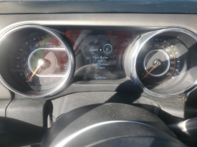 1C4HJXDG3MW594313 - 2021 JEEP WRANGLER U SPORT Чорний фото 9