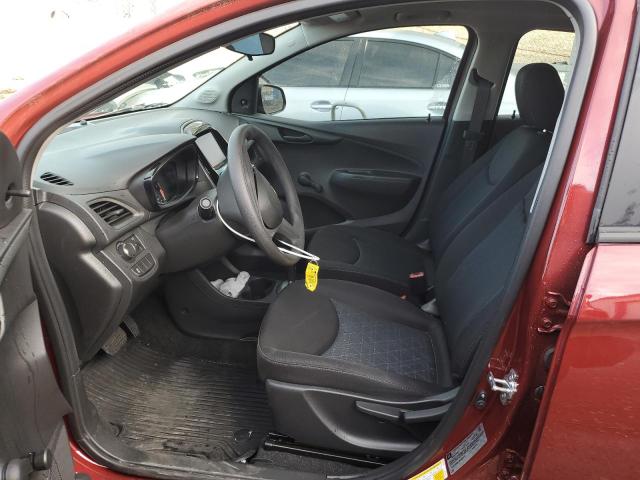 KL8CB6SA1NC026475 - 2022 CHEVROLET SPARK LS BURGUNDY photo 7