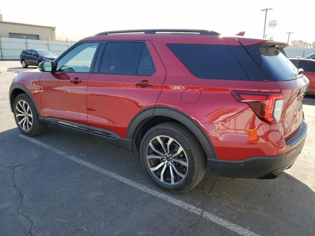 1FM5K8GC1LGA50086 - 2020 FORD EXPLORER ST RED photo 2