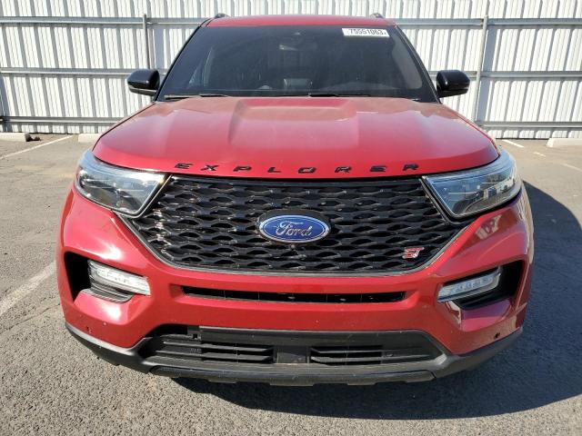 1FM5K8GC1LGA50086 - 2020 FORD EXPLORER ST RED photo 5