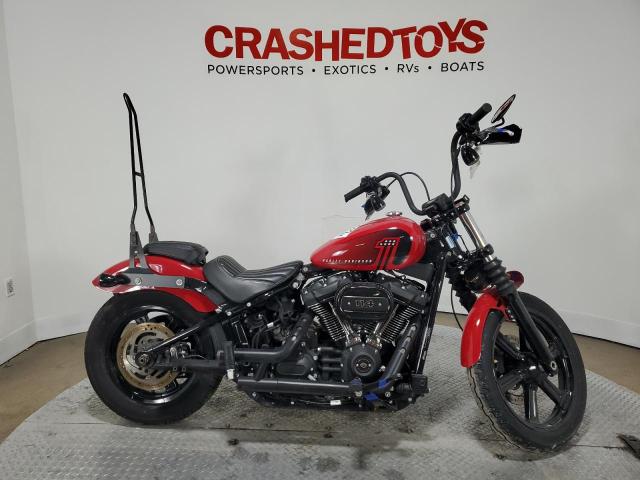 1HD1YYK18NB069336 - 2022 HARLEY-DAVIDSON FXBBS RED photo 1