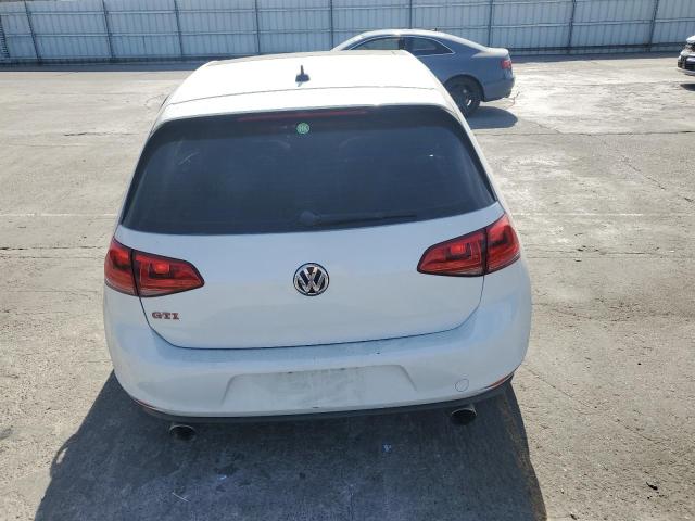 3VW447AU8GM023756 - 2016 VOLKSWAGEN GTI S/SE WHITE photo 6