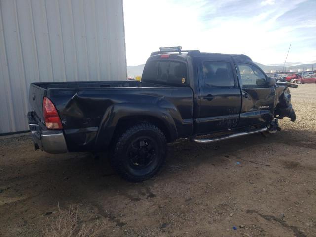 5TEMU52N17Z428780 - 2007 TOYOTA TACOMA DOUBLE CAB LONG BED BLACK photo 3