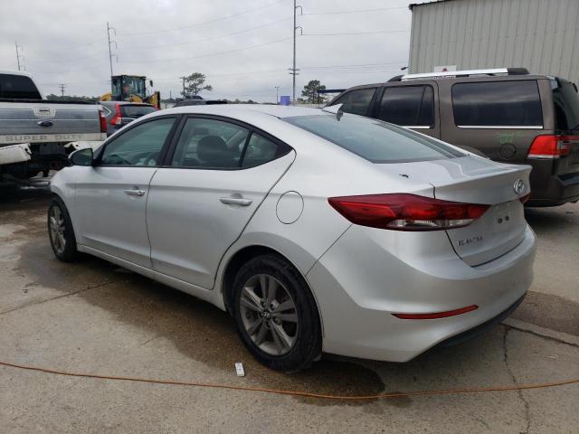 5NPD84LF6JH391550 - 2018 HYUNDAI ELANTRA SEL SILVER photo 2