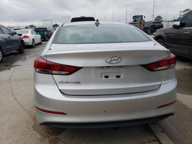 5NPD84LF6JH391550 - 2018 HYUNDAI ELANTRA SEL SILVER photo 6