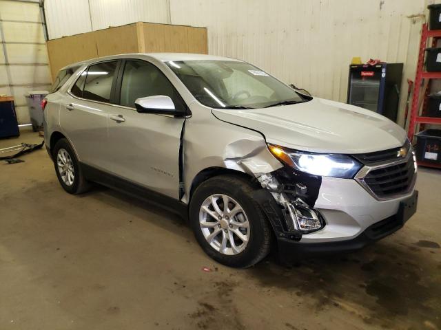 3GNAXUEV5MS144886 - 2021 CHEVROLET EQUINOX LT SILVER photo 4