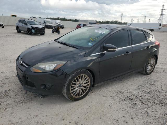 1FADP3N2XEL422801 - 2014 FORD FOCUS TITANIUM BLACK photo 1