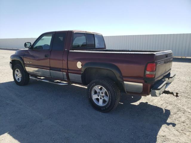 1B7HF13Z01J529395 - 2001 DODGE RAM 1500 BURGUNDY photo 2