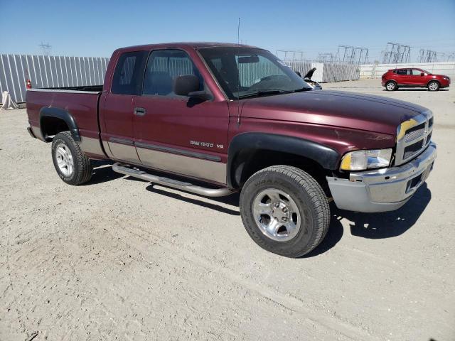 1B7HF13Z01J529395 - 2001 DODGE RAM 1500 BURGUNDY photo 4