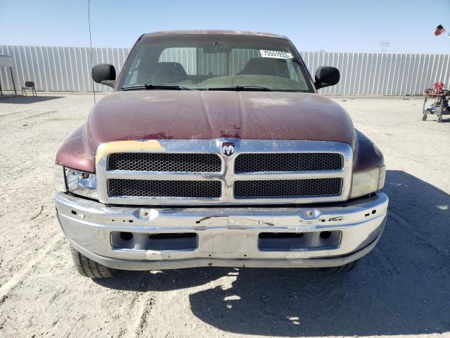 1B7HF13Z01J529395 - 2001 DODGE RAM 1500 BURGUNDY photo 5