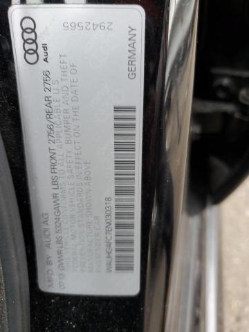 WAUHGAFC7EN030318 - 2014 AUDI A6 PRESTIGE BLACK photo 13
