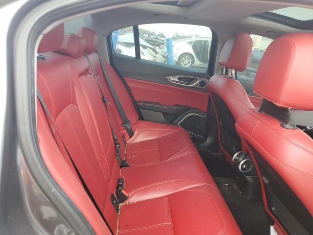 ZARFAEDN8H7551327 - 2017 ALFA ROMEO GIULIA Q4 გრაფიტი ფოტო 10