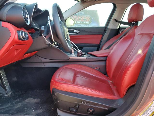 ZARFAEDN8H7551327 - 2017 ALFA ROMEO GIULIA Q4 გრაფიტი ფოტო 7