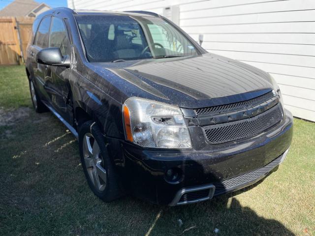 2CNDL537786026754 - 2008 CHEVROLET EQUINOX SPORT BLACK photo 1