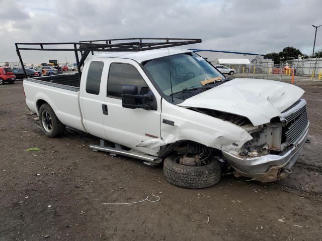 1FTNX20P44EB23982 - 2004 FORD F250 SUPER DUTY WHITE photo 4