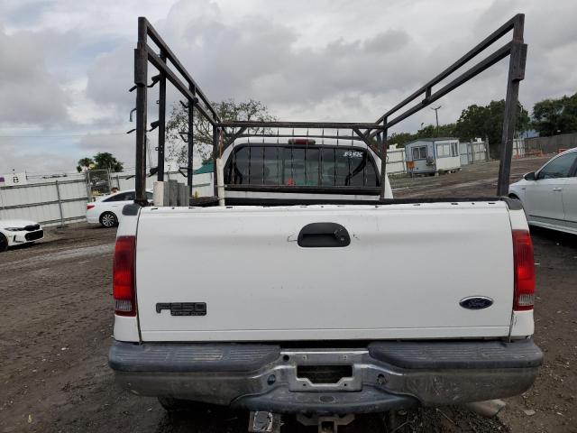 1FTNX20P44EB23982 - 2004 FORD F250 SUPER DUTY WHITE photo 6