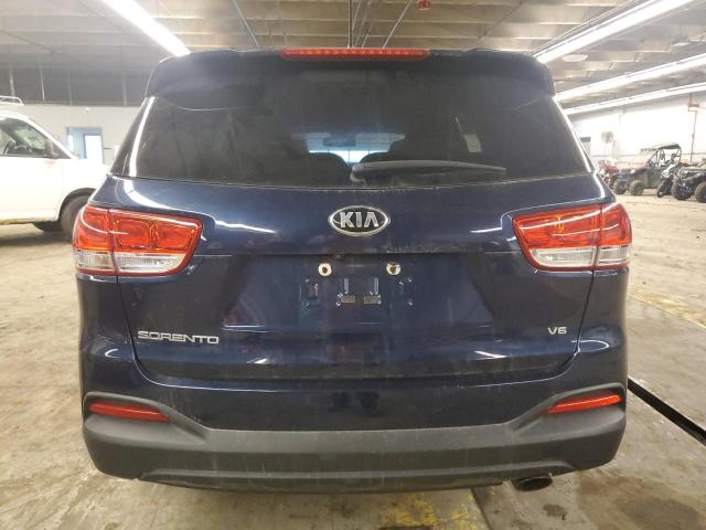 5XYPGDA51HG190800 - 2017 KIA SORENTO LX BLUE photo 6