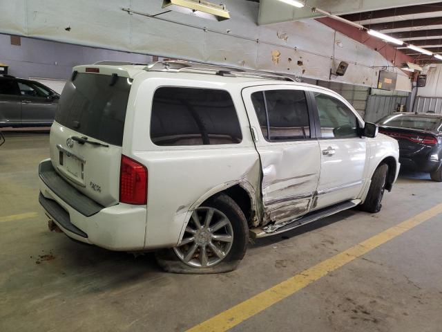 5N3AA08C28N901291 - 2008 INFINITI QX56 WHITE photo 3