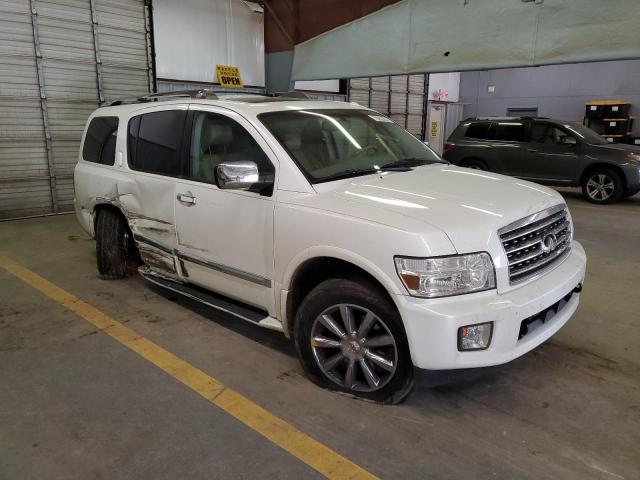 5N3AA08C28N901291 - 2008 INFINITI QX56 WHITE photo 4