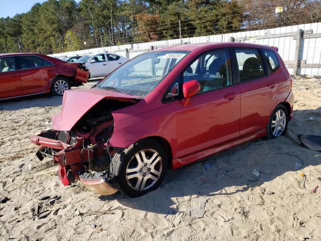 JHMGD38698S062315 - 2008 HONDA FIT SPORT RED photo 1