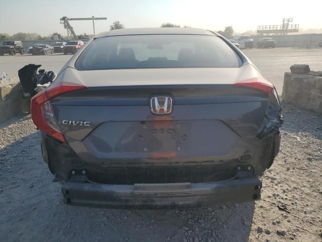 2HGFC2F67KH606601 - 2019 HONDA CIVIC LX GRAY photo 6