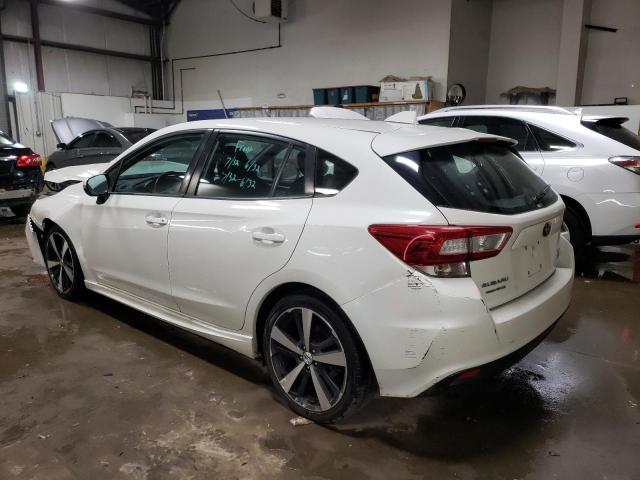 4S3GTAK67H3703702 - 2017 SUBARU IMPREZA SPORT WHITE photo 2