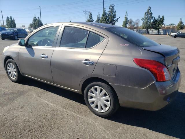 3N1CN7AP4CL835161 - 2012 NISSAN VERSA S GRAY photo 2