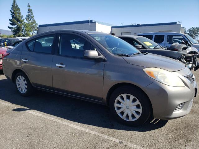 3N1CN7AP4CL835161 - 2012 NISSAN VERSA S GRAY photo 4