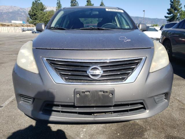 3N1CN7AP4CL835161 - 2012 NISSAN VERSA S GRAY photo 5