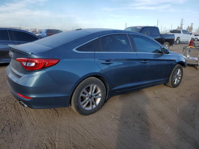 5NPE24AF0GH417402 - 2016 HYUNDAI SONATA SE BLUE photo 3