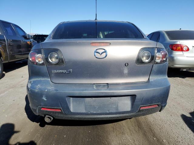 JM1BK32F671670923 - 2007 MAZDA 3 I GRAY photo 6