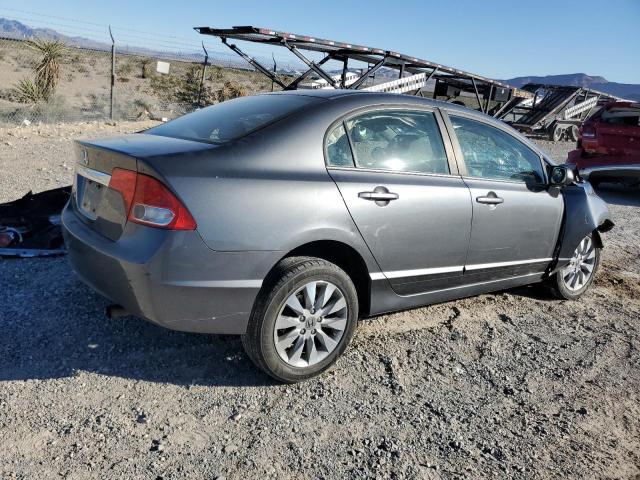 19XFA16849E050205 - 2009 HONDA CIVIC EX GRAY photo 3