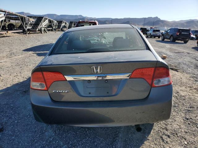 19XFA16849E050205 - 2009 HONDA CIVIC EX GRAY photo 6